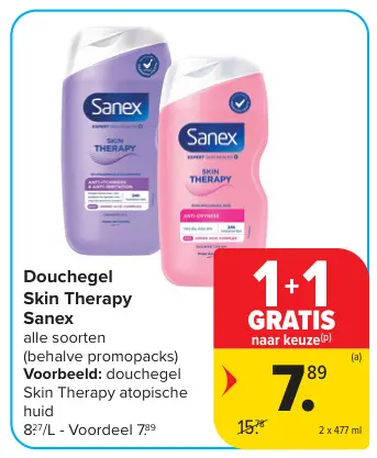 Promotie: Douchegel Skin Therapy