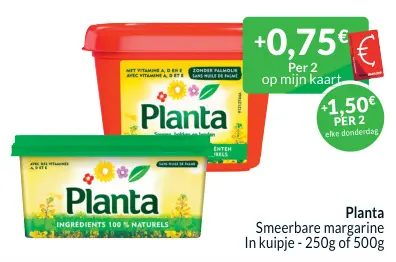 Promotie: Smeerbare margarine