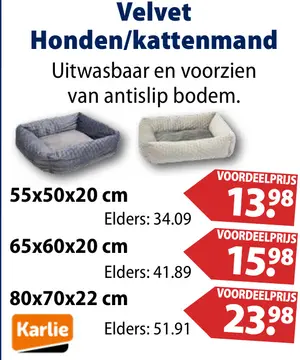 Aanbieding: Honden/kattenmand