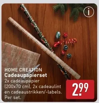 Aanbieding: Cadeaupapierset