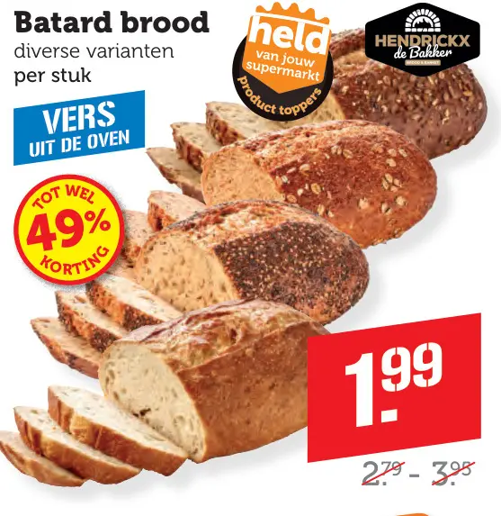 Aanbieding: Batard brood