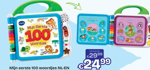 Aanbieding: Mijn eerste 100 woordjes NL-EN