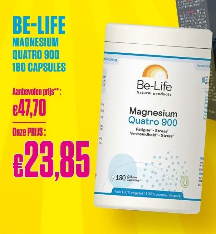 Promotie: Magnesium Quatro 900