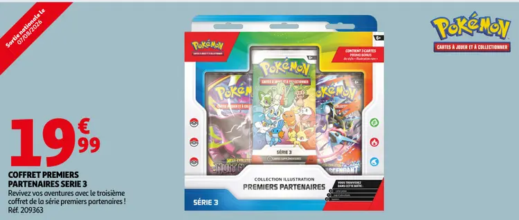 Promotie: Coffret premiers partenaires serie 3