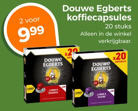 Aanbieding: Koffiecapsules