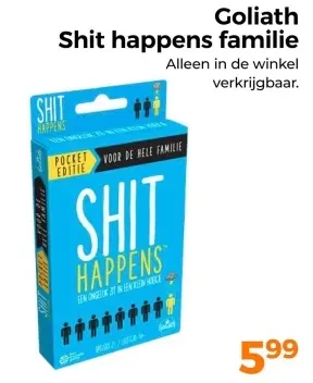 Aanbieding: Shit happens familie