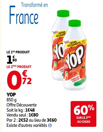 Offre: Yop