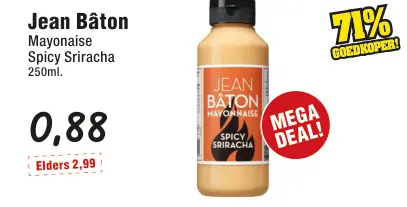 Aanbieding: Mayonaise Spicy Sriracha