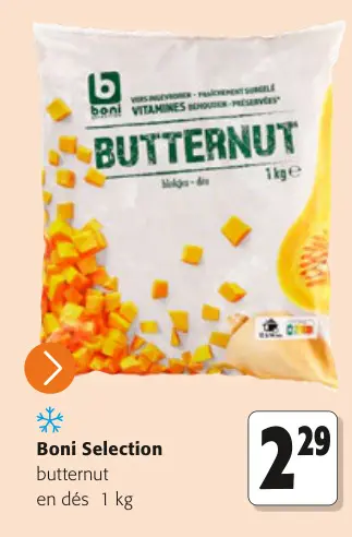 Offre: Boni Selection butternut 