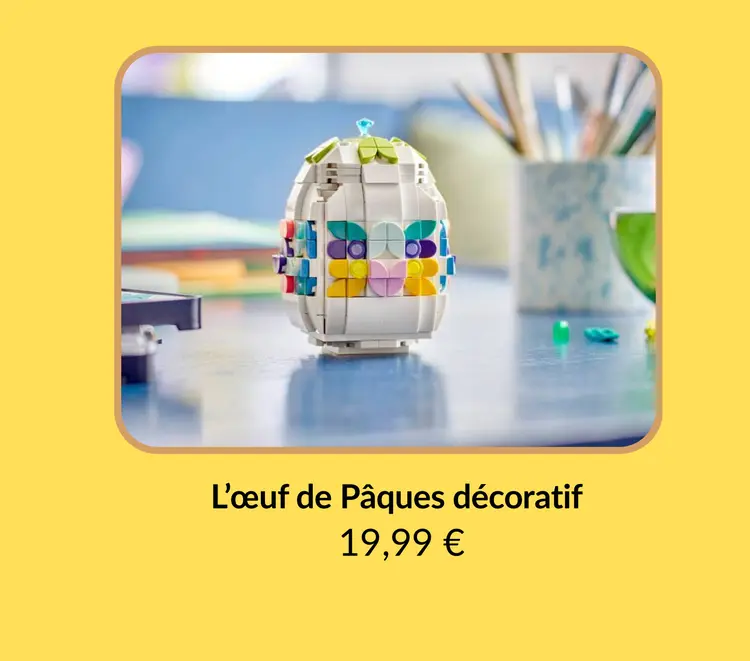 Offre: L'œuf de Pâques décoratif