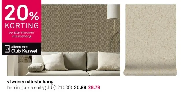 Aanbieding: Vliesbehang