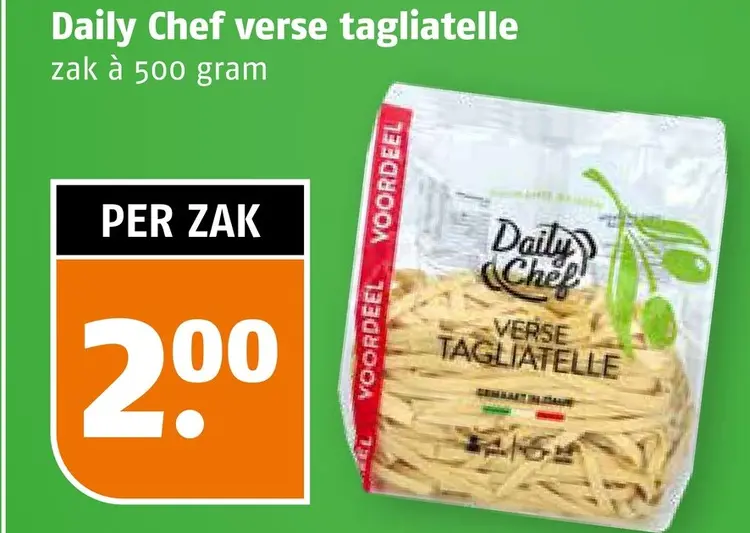 Aanbieding: Verse tagliatelle