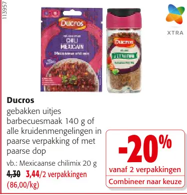 Promotie: Ducros