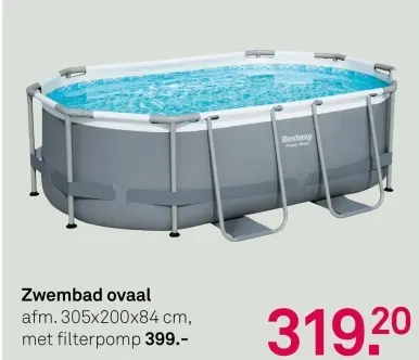 Aanbieding: Zwembad ovaal