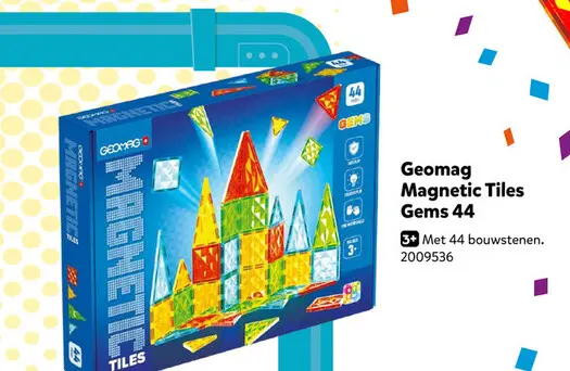 Aanbieding: Magnetic Tiles Gems 44