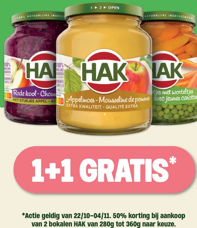 Promotie: Groenten in bokaal