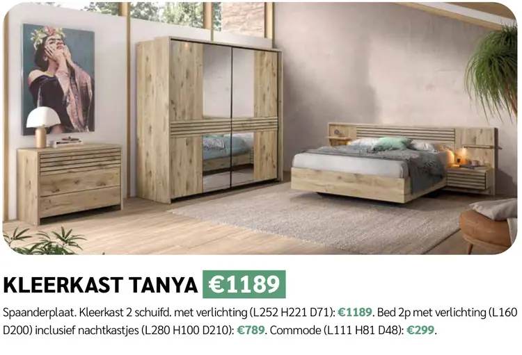 Promotie: Kleerkast Tanya