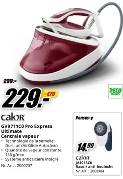 Offre: Pro Express Ultimate Centrale vapeur