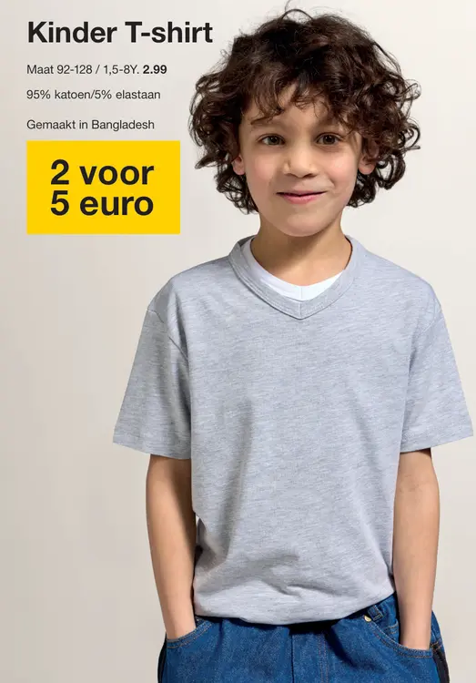 Promotie: Kinder T-shirt