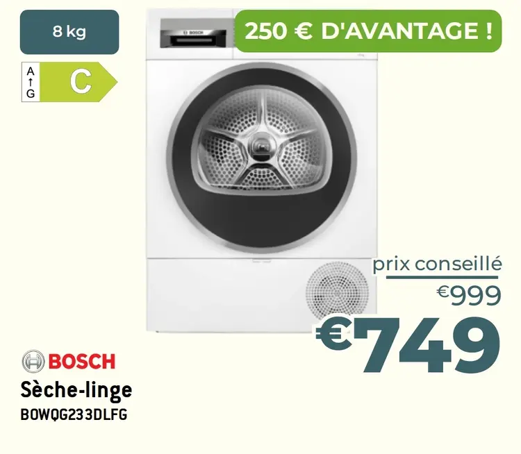 Offre: Sèche-linge