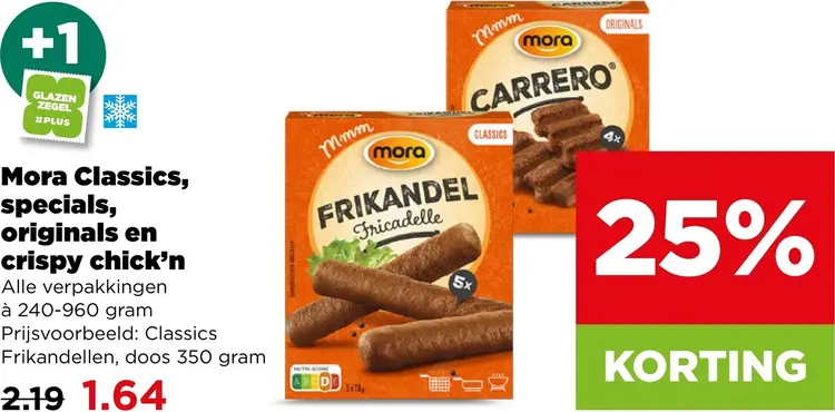Aanbieding: Classics, specials, originals en crispy chick'n