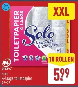 Aanbieding: 4-laags toiletpapier