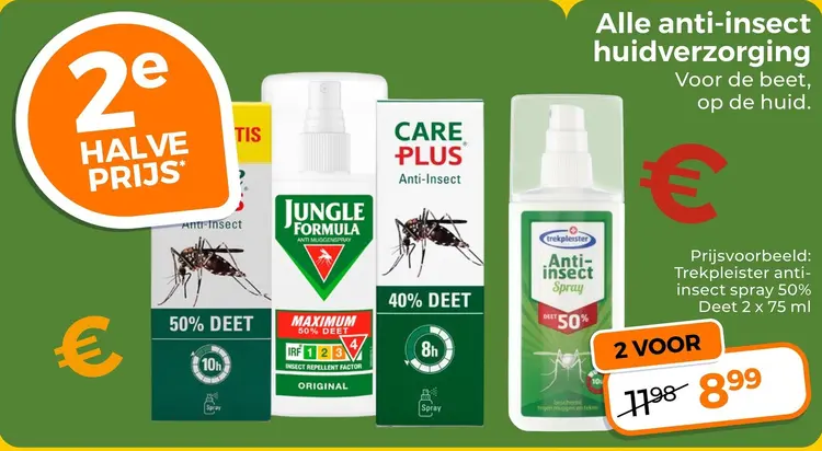 Aanbieding: Anti-insect huidverzorging