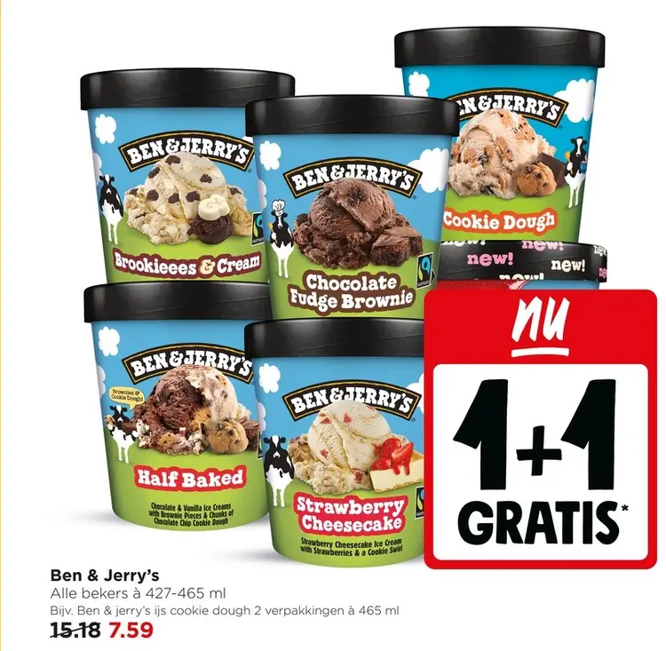 Aanbieding: Ben & Jerry's