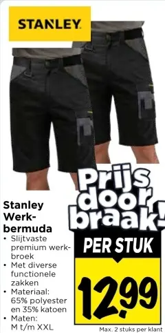 Aanbieding: Werkbermuda