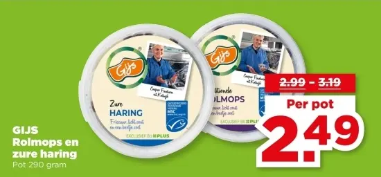 Aanbieding: Rolmops en zure haring