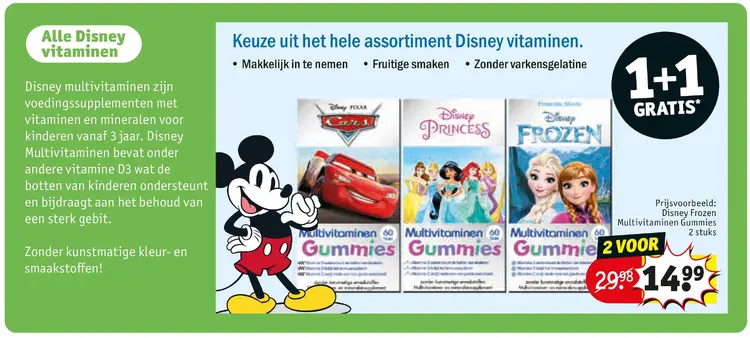 Aanbieding: Alle Disney vitaminen