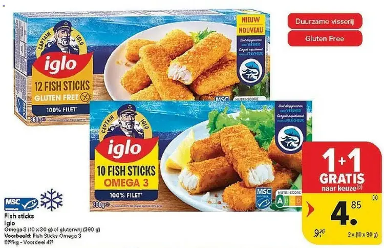 Promotie: Fish sticks