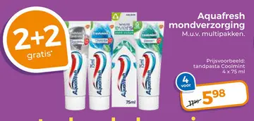 Aanbieding: Aquafresh mondverzorging