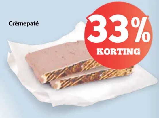 Promotie: Crèmepaté