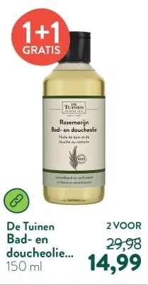 Aanbieding: Bad- en doucheolie
