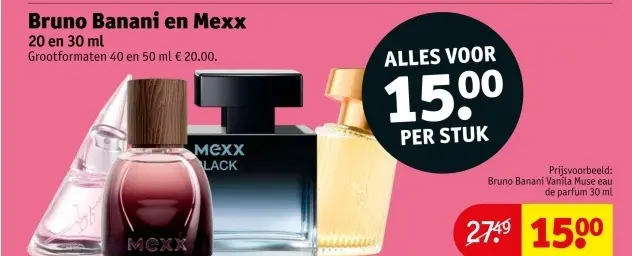 Aanbieding: Bruno Banani en Mexx