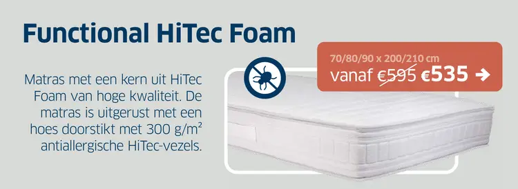 Promotie: Functional HiTec Foam