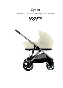 Aanbieding: Cybex Gazelle S Kinderwagen 2-in-1