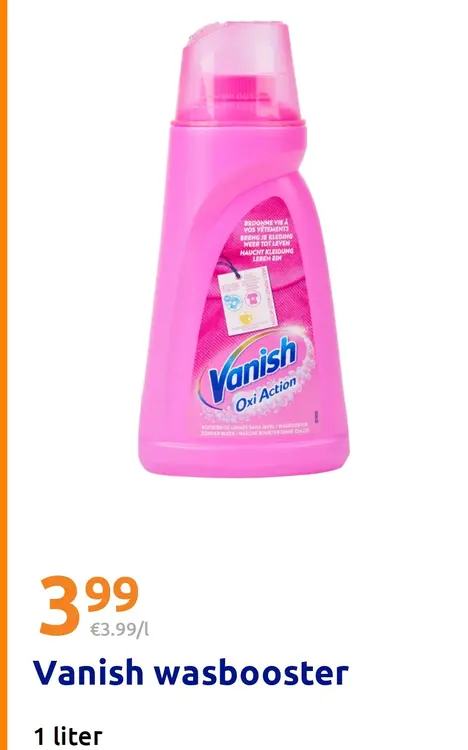 Promotie: wasbooster