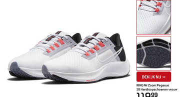 Aanbieding: Nike Air Zoom Pegasus 38 Womans Hardloopschoenen