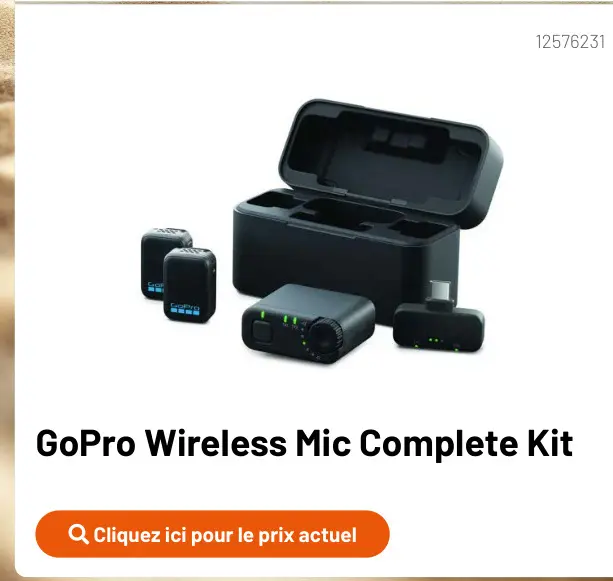 Offre: Wireless Mic Complete Kit