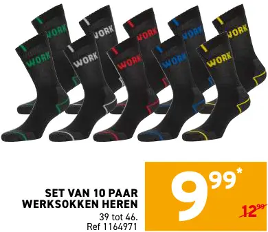 Promotie: Werksokken heren