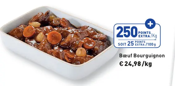 Offre: Bœuf Bourguignon