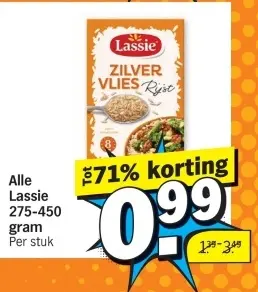 Aanbieding: Zilvervliesrijst
