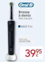 Offre: Brosse à dents PRO X BLACK
