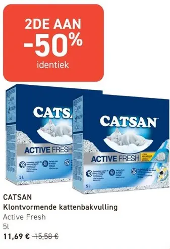 Promotie: Klontvormende kattenbakvulling