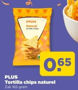 Aanbieding: Tortilla chips naturel