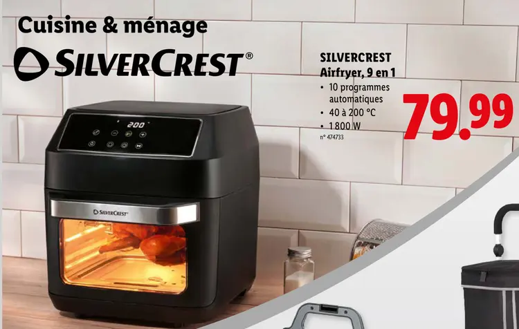 Offre: Airfryer, 9 en 1