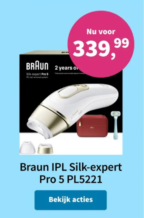 Aanbieding: IPL Silk-expert Pro 5 PL5221