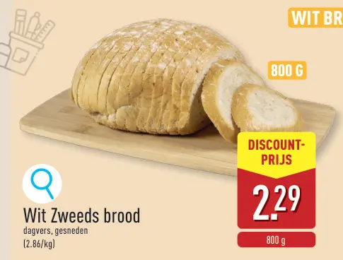 Promotie: Wit Zweeds brood